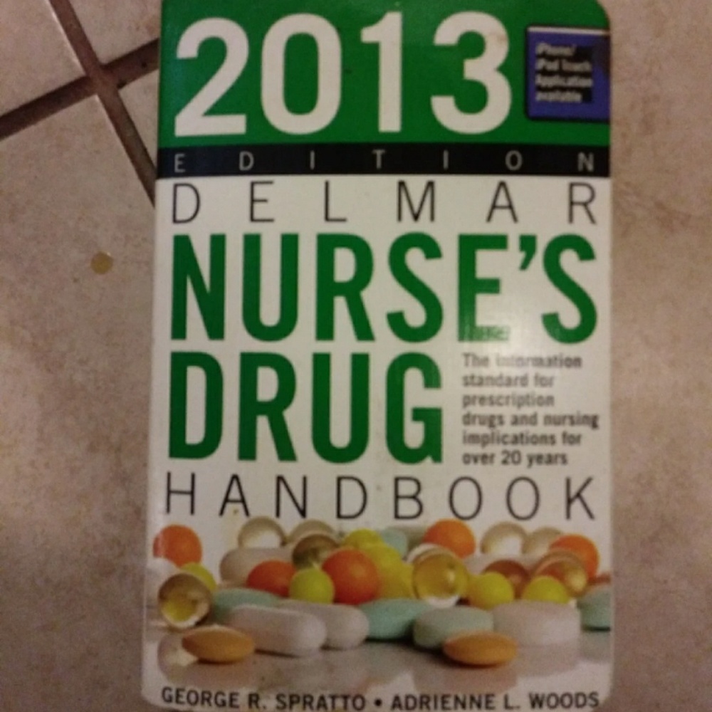 Nursing medication book